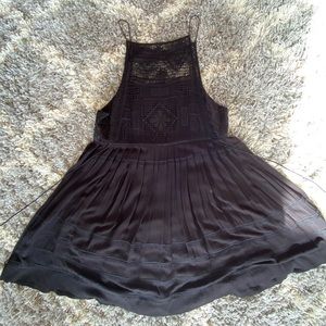 Free People Crochet Maxi Midi dress size Large